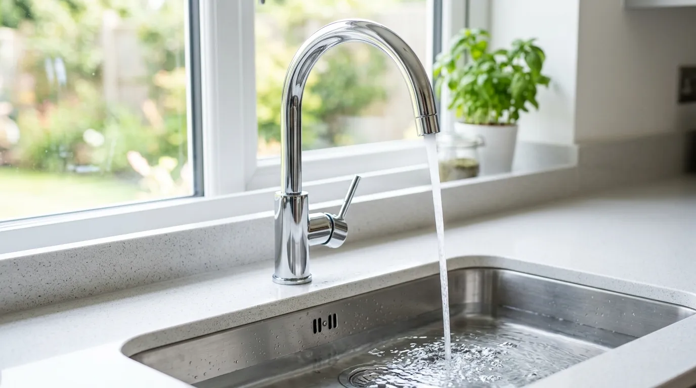 Local Plumbing Master Pros same day plumber fixing a faucet in Jackson, GA